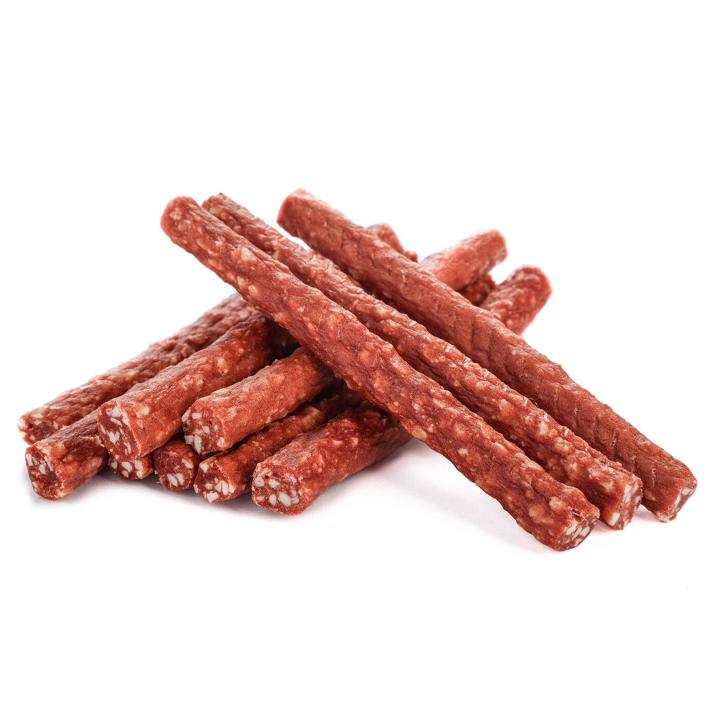 Happet Salami Wołowe Pałeczki 100g Przysmak Smaczki dla Psa